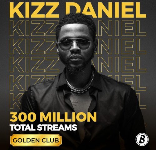 Kizz Daniel Sets New Record As The Most Stream Artiste On Boomplay