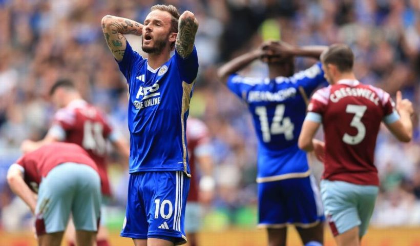 Everton secure Premier League survival, as Leicester and Leeds are relegated on the final day of the season