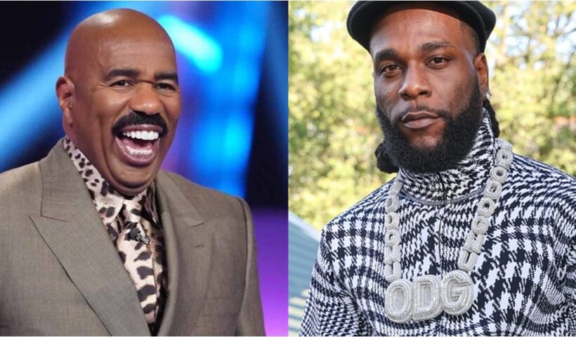 Steve Harvey; Burna Boy didn’t steal from America, We Stole from him